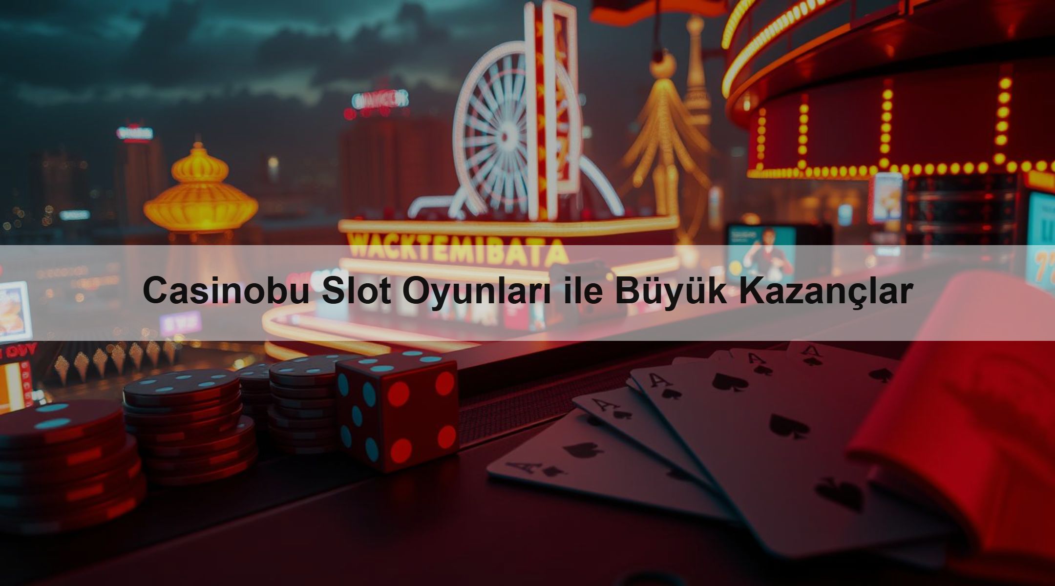 Casinobu Slot Oyunları ile Büyük Kazançlar 1 Casinobu Slot Oyunları ile Büyük Kazançlar